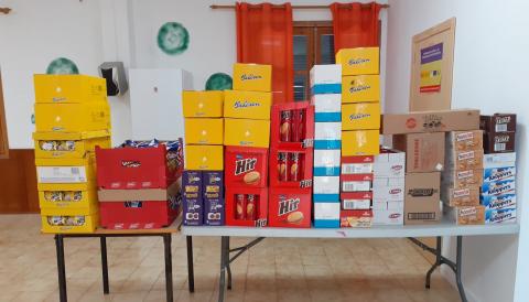 Donació d'aliments 