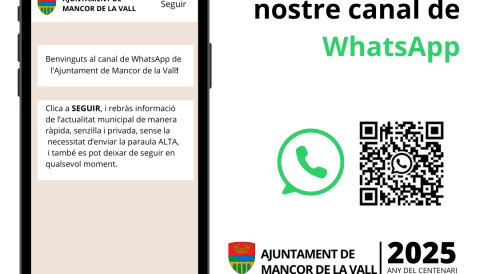 Uneix-te al nostre canal de WhatsApp